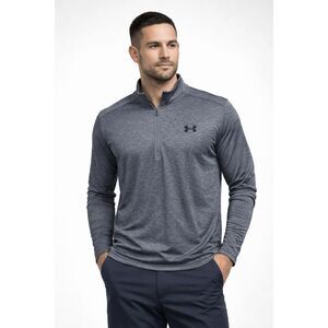 Under Armour Men's Tech Textured Half-Zip Pullover Grey S